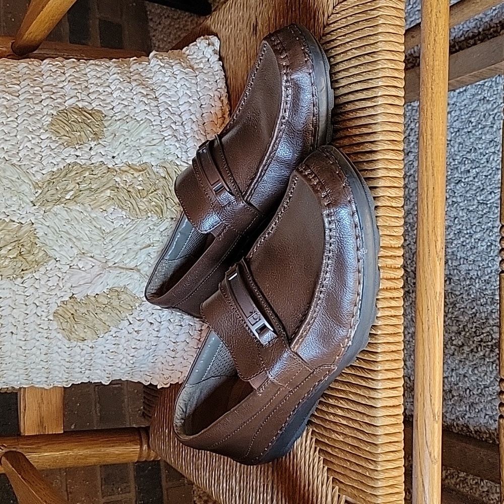 Calvin Klein Stephen loafers, brown, size 11